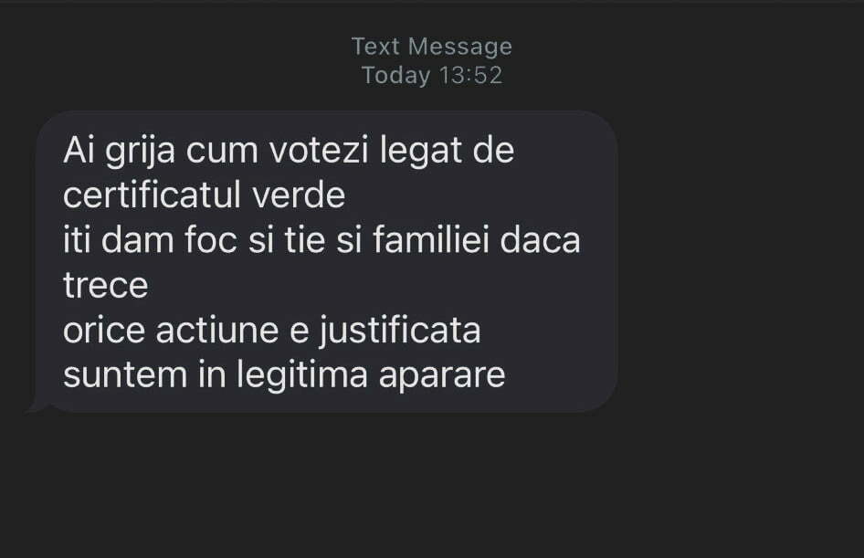 Deputatul Cătălin Teniță, amenințat prin SMS: „Îți dăm foc ție și familiei”