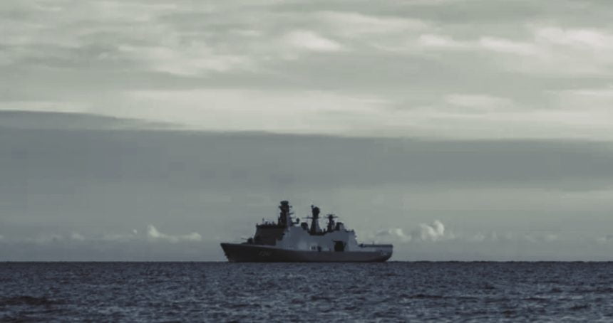 O navă de război rusească a intrat în apele teritoriale daneze. Reacția oficialilor de la Copenhaga