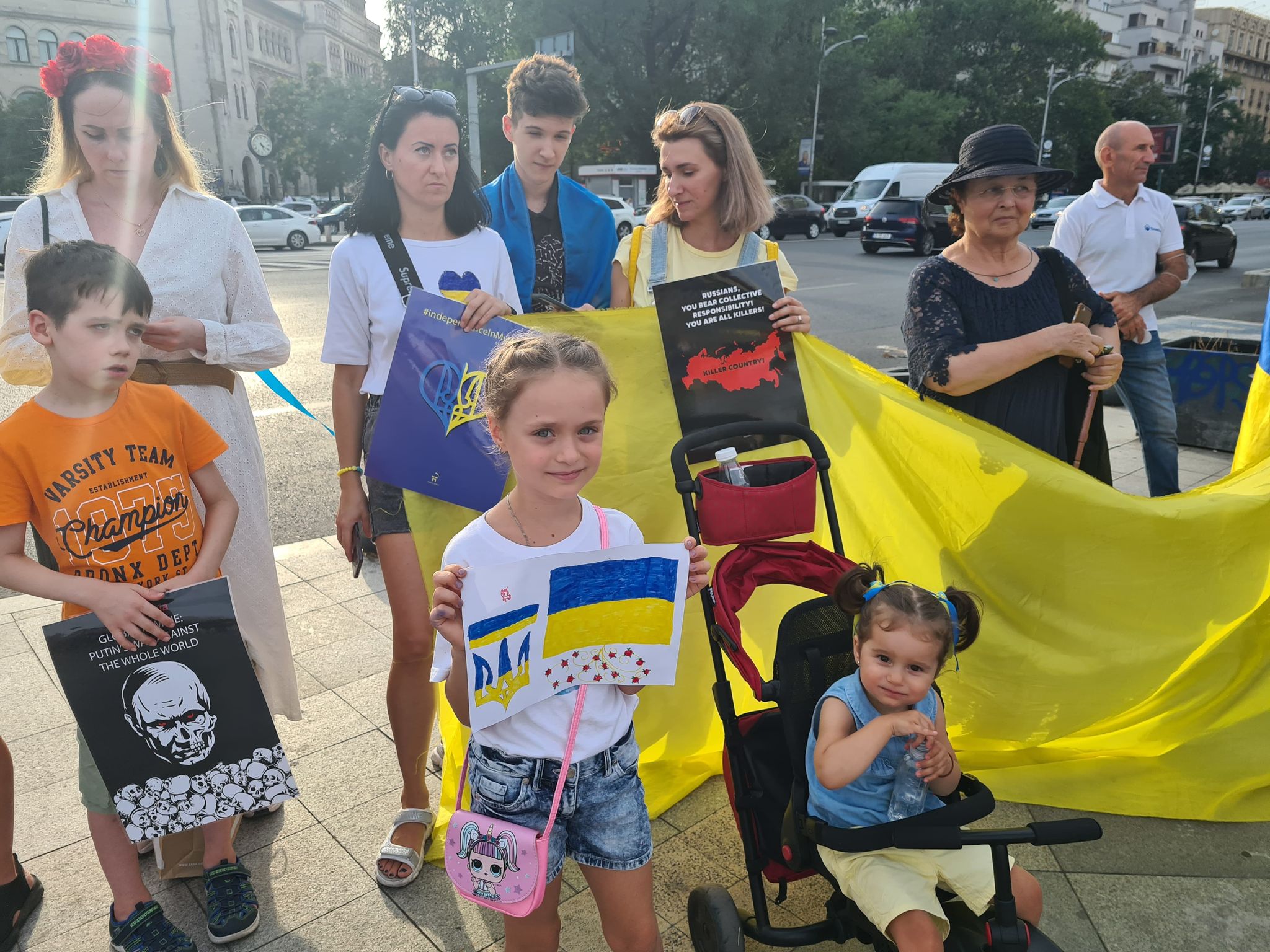 Ziua Independenței Ucrainei - 24 august 2022- București